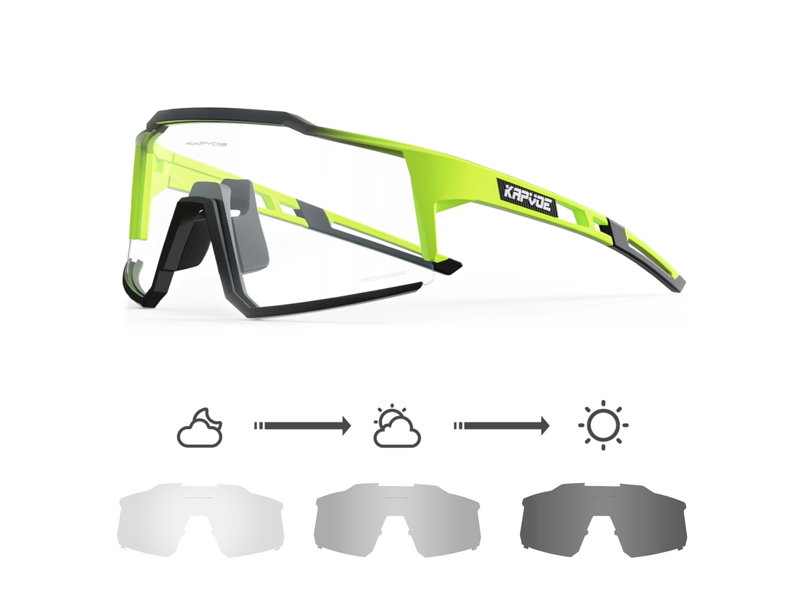 Gafas fotocromáticas MDUG para hombre y mujer, para ciclismo y deportes al aire libre.