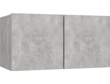 Mueble para la televisión VIDAXL Gris Madera contrachapada (60x30x30 cm)