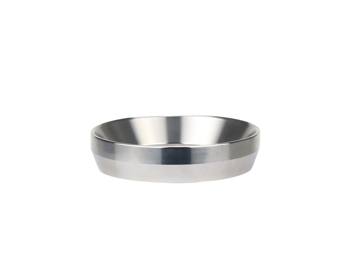 Embudo Dispensador De Polvo Universal Antiderrame De 53 Mm, Acero Inoxidable 304, Para Café.