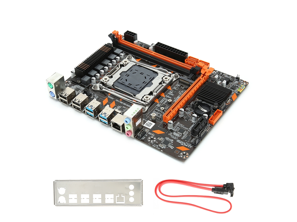 Placa Base De Computadora X99 Matx Ddr4 De Doble Canal Lga 20113 Pin E5 M.2