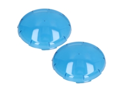 MEOIRUERY 2 Piezas Lente de 19cm para Luz de Piscina Tapa Azul Transparente para HAYWARD AMERILITE