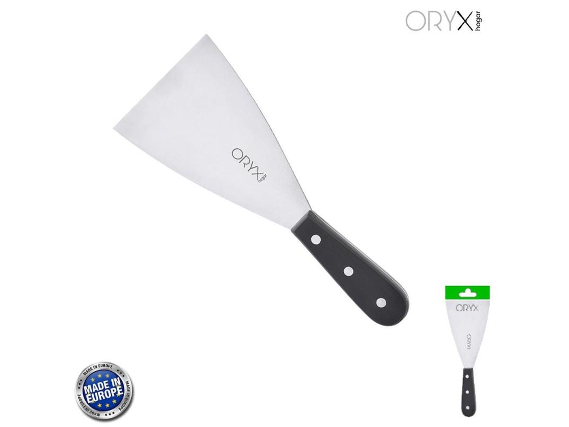 Espatula cocina grenoble acero inoxidable 9 cm. negro