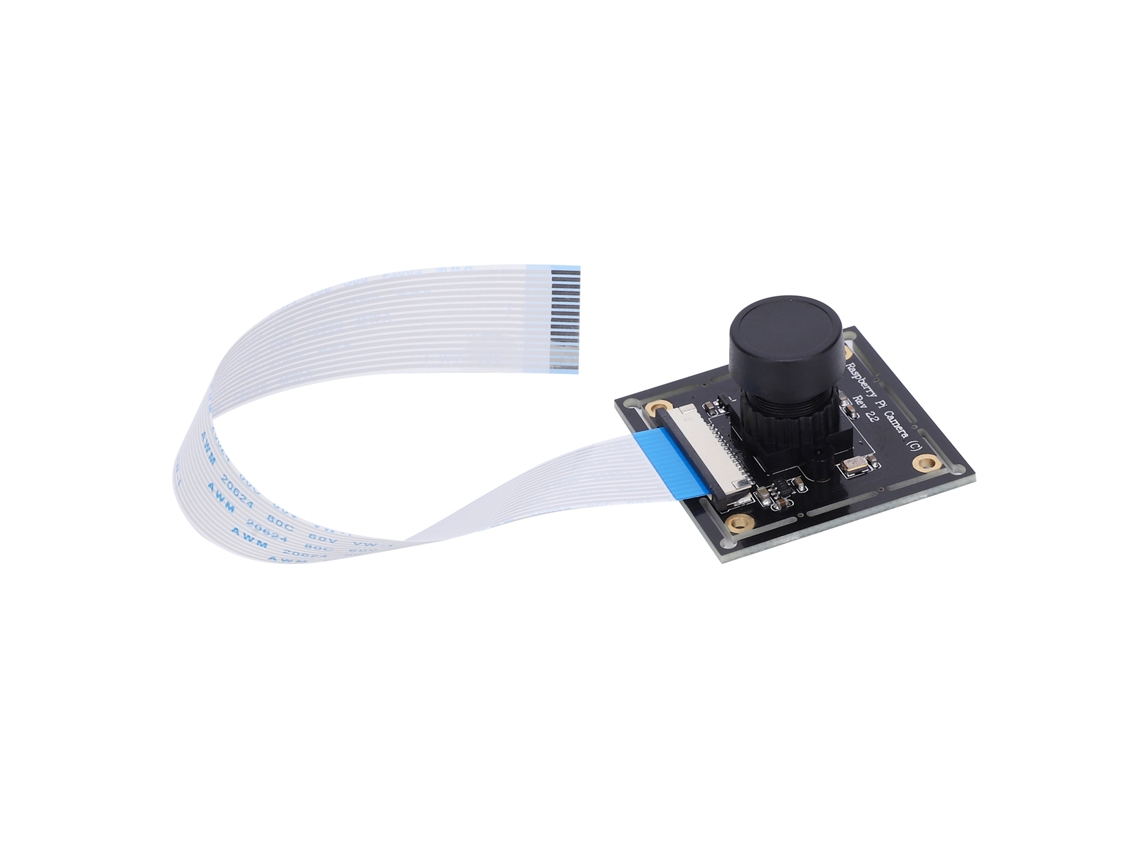 Módulo Cámara Cctv Hd 5mp Para Raspberry Pi 4s 3b 160 Grados Enfoque Manual 38x38mm
