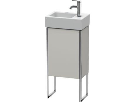 DURAVIT XSquare Vanity unit vertical 36.4x24.0 cm, 1 puerta, colgado a la derecha, 1 estante de vidrio, para el lavabo Vero Air 072438