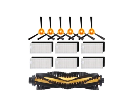 Escova principal+escova lateral+filtro para ecovacs deebot n79 n79s peças de vácuo