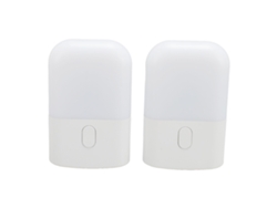 2 Luces Nocturnas Led Con Sensor Automático, 3 Niveles De Brillo, Luz Blanca Cálida De 2700 K, Enchufe Británico De 220-240 V.