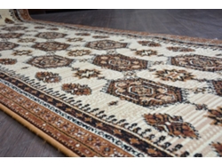 Alfombra de Pasillo Bcf Zegary Beige 120 cm