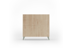 Zapatero HERDASA Bergen Roble, Verde (87 x 90 x 27 cm)