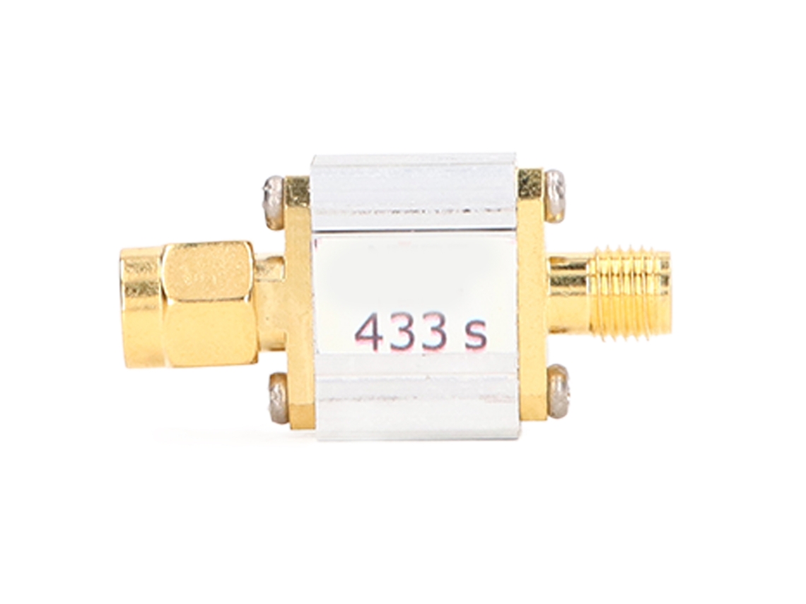 Filtro Pasabanda De 433 Mhz Con Interfaz Sma Para Módulo Receptor Rfid De 50 Ohmios.