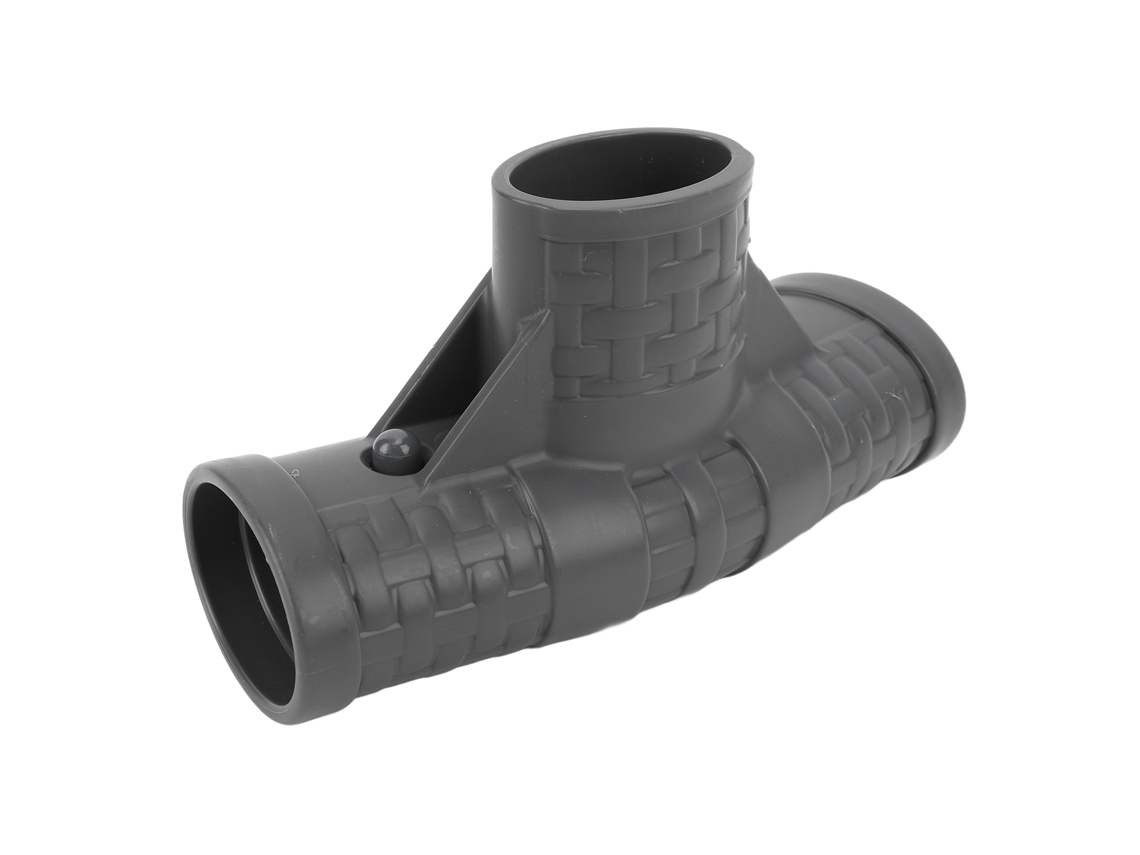 Conector en T ovalado de plástico para piscina, accesorio de repuesto P07082