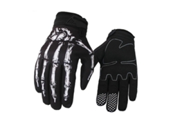 2026-1 Par Moto Guantes Esqueleto Huesos Motocross Impermeables Antiviento Deportivos Mtb Exteriores