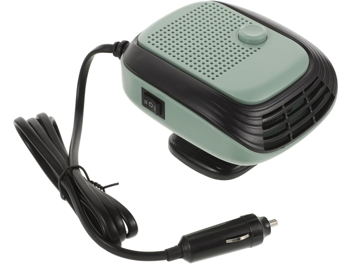 Calentador De Coche De 24 V Con Calefacción Rápida Desempañador Y Descongelador De Parabrisas (verde) Cuich