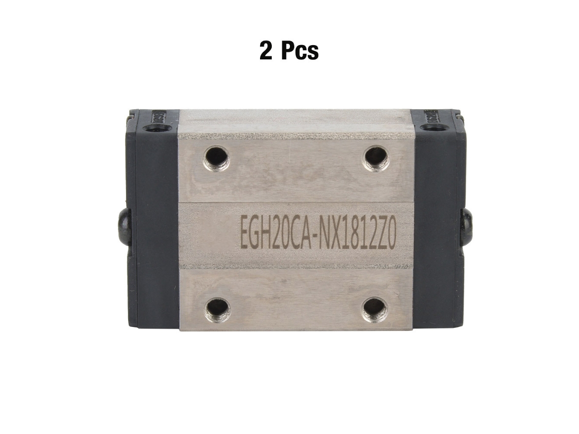 Unidades De Guías Lineales De Bloque Deslizante Egh20ca Con Mini Rodamientos De Acero Para Equipos Cnc.