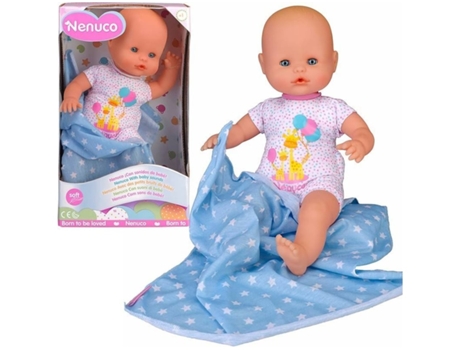 Muñeco FAMOSA Nenuco Recien Nacido Con Sonidos De Bebe