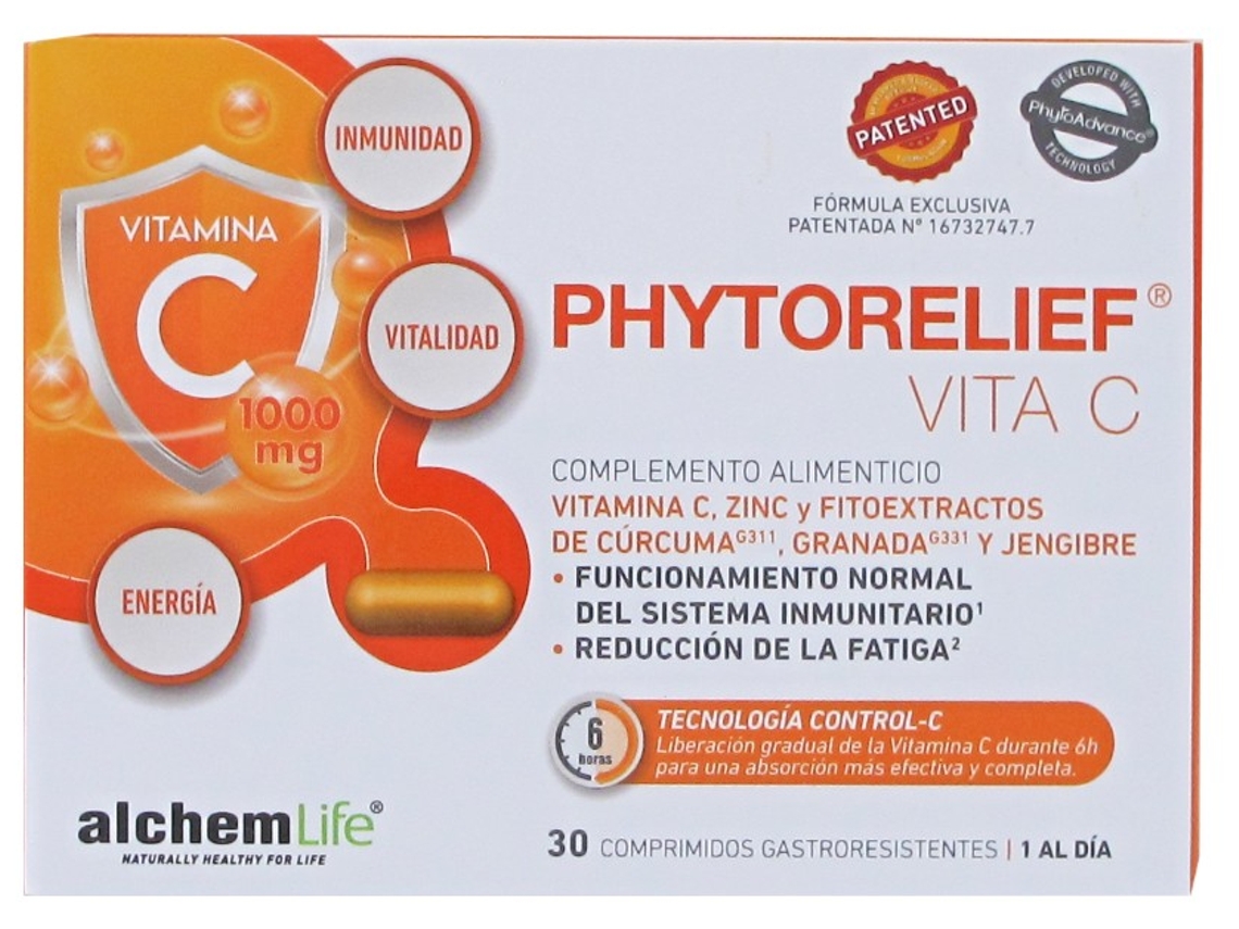 Phytorelief Vita C 30 Cápsulas Alchemlife