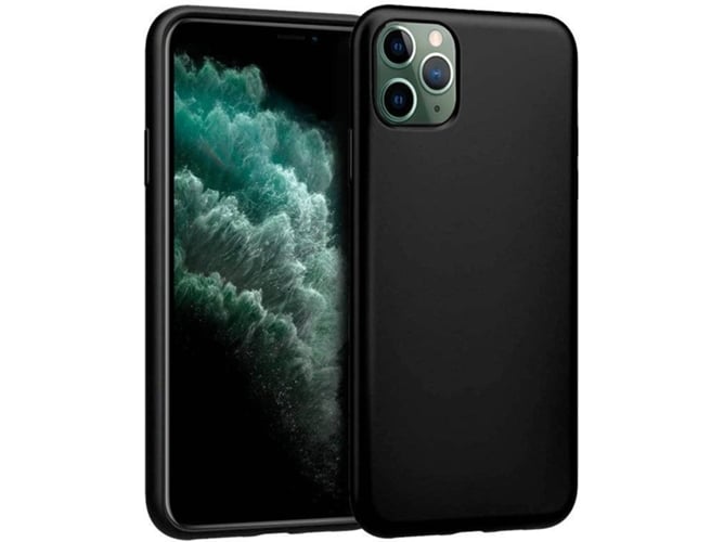 Funda iPhone 11 Pro Max Silicona Negro