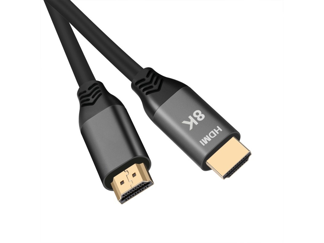 Cable HDMI 2.1 de alta velocidad, 8K/60Hz, 48Gbps 3D, cable HDMI para TV HD, decodificador y proyector.