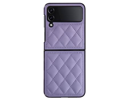 Funda para Samsung Galaxy Z Flip 4 AVIZAR Piel Morado