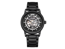 Reloj mecánico esqueleto para hombre MDUG (negro)