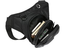 Bolsa Multifuncional Para Pierna De Moto Ajustable Con 2 Bolsillos Cremallera Motociclismo Actividades Al Aire Libre
