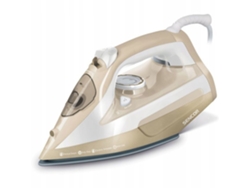 Plancha Sencor Ssi 6110gd con depósito extraíble y recarga continua, color beige