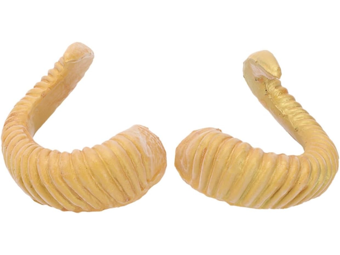 Cabeza Realista De Cuernos De Oveja Para Cosplay Y Halloween