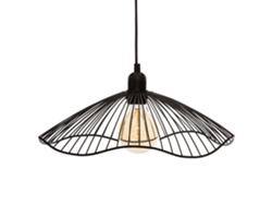 Lámpara colgante de techo Well Home con pantalla de metal de 34 cm, moderna y elegante Wellhome
