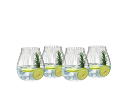 Bicchieri Set Óptico Da Gin Pz.4 Riedel Da Gin Cristallo