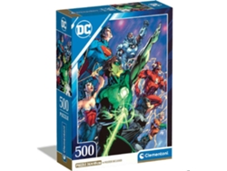 Puzzle Dc Comics Liga de la Justicia 500 Piezas CLEMENTONI