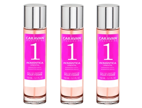 3x CARAVAN Perfume de Mujer Nº1 - 150ml