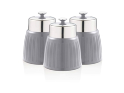 Botellas de Cocina SWAN 1,2L (15,6 x 15,6 x 17,3 cm - Plástico/Acero Inox. - Gris)