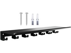 Estante flotante organizador de pared, estante de almacenamiento para baño, adaptador con gancho Slowmoose