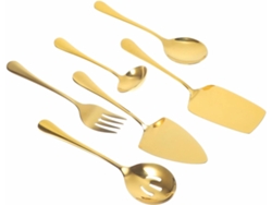 Cubiertos De Acero Inoxidable Duraderos Para Té, Postres, Servir Y Fiestas: Cuchara Y Tenedor.