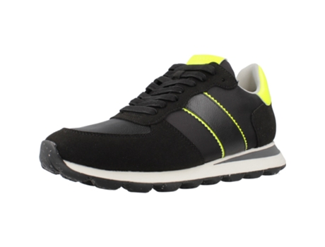 Zapatos de Hombre GEOX Spherica Vseries Tecido Negro (43)