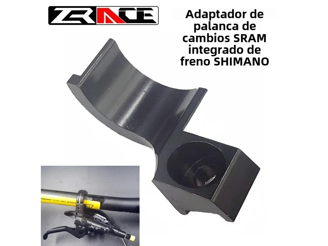 Adaptador de freno y cambio 2 en 1 Zrace XTR/XT/SLX/DEORE I SPEC II Al7075 4.5 Gvayotoy