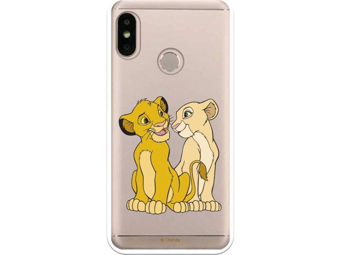 Carcasa Xiaomi Mi A2 Lite DISNEY Simba y Nala Multicolor