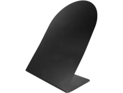 Tablero De Notas Magnético Negro Para Escritorio Con Soporte.
