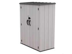 Lifetime Armario Exterior Vertical 1.350 L Rough Cut™ Con Estantes Y Colgadores