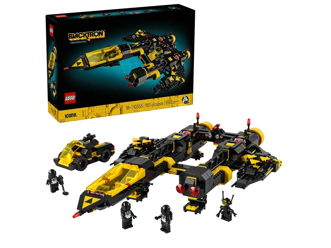 Juego De Construcción Lego 10355 Blacktron Renegade (+ 18 Años - 1151 Piezas)