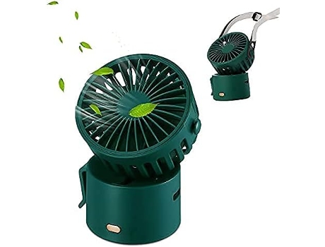 Mini Ventilador en Caja - Verde (Incluye Cable USB, Manual en Chino e Inglés) TUSERXLN