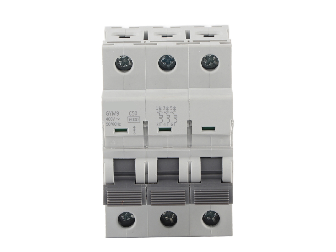 Disyuntor De Corriente Con Protección Contra Fugas Gym9‑c65 3p 400 V Ca 50/60 Hz Ip20