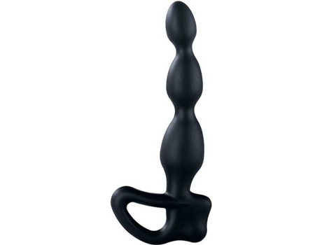 Estimulador MYSTIM Big Bend-It! Electrosex Prostate Stimulator (Negro - Silicona - 15 cm)