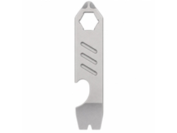 Mini Palanca Polski Titanio 4,4 Cm 1 Unidad Ligera Y Compacta Con Llave Hexagonal Para Llavero Edc Y Uso Diario Portátil