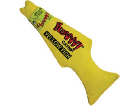 Peluche para Gato YEOWWW Pez Amarillo