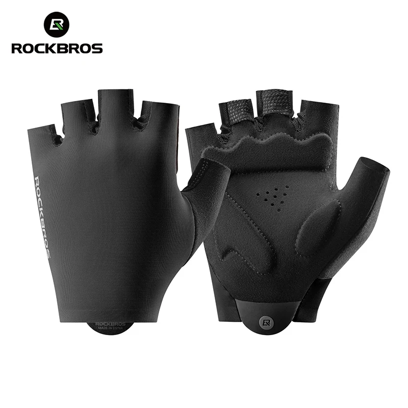 Guantes de ciclismo transpirables (negros, XL) con acolchado de gel, accesorios para bicicleta.