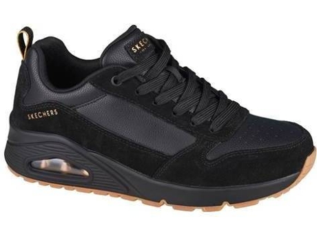 Botas SKECHERS Cuero Mujer (38 - Negro)
