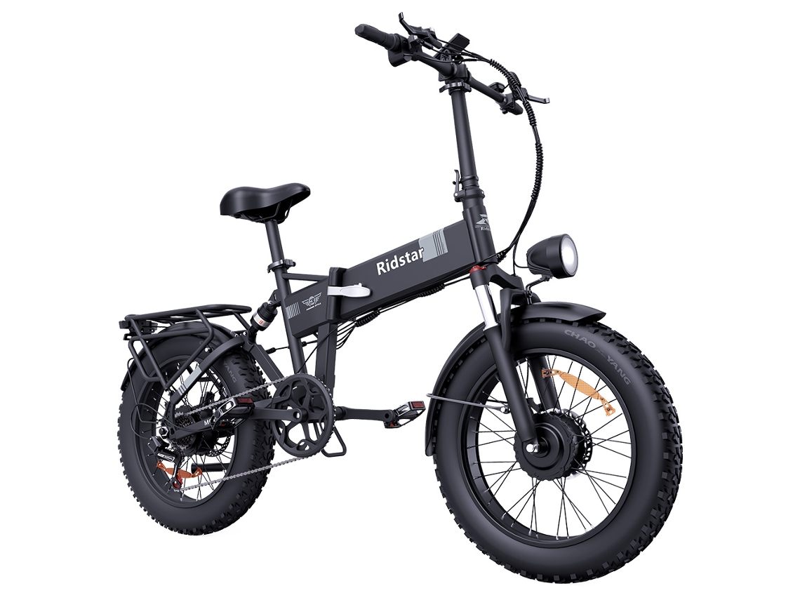 Bicicleta eléctrica RIDSTAR H20 Pro 1000Wx2 48V 23AH 49km/h 112km Freno de disco hidráulico Amortiguador delantero y trasero