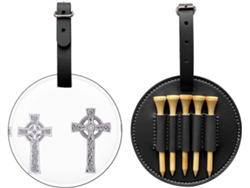 Bolsa para tees de golf Ring Cross, fácil de transportar | Sin marca