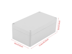 2026-as-caja De Proyecto Eléctrica Resistente À Água Ip65 Abs Caja De Unión Para Cableado 158x90x60mm