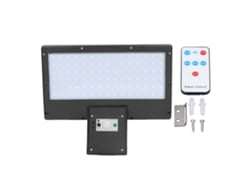Farola Solar Led De 90 Led, Ip65, Resistente Al Agua, Con Sensor Movimiento Para Exteriores, Ideal C
